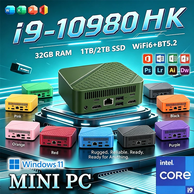 Pc Gaming Cpu - Mini PC gaming Intal Core i9