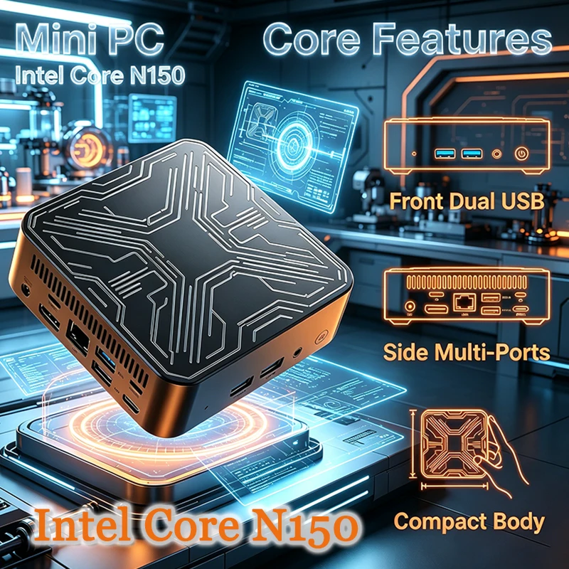 Pc Gaming Compact - New Mini PC Core N150 Compact
