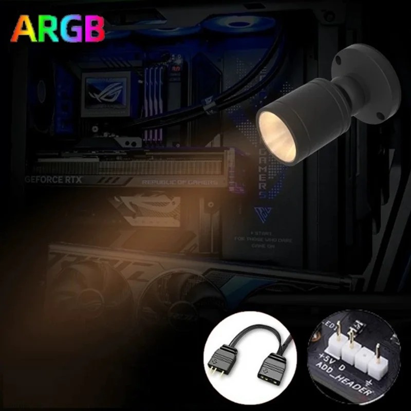 QITU 1W 3W ARGB 5V 3Pin Header - Pc Gaming Compact 评论和价格