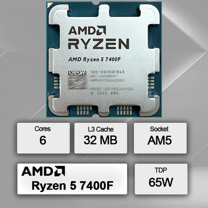 R5 7400F Gaming CPU for RGB Bu - Pc Gaming Cpu 评论和价格