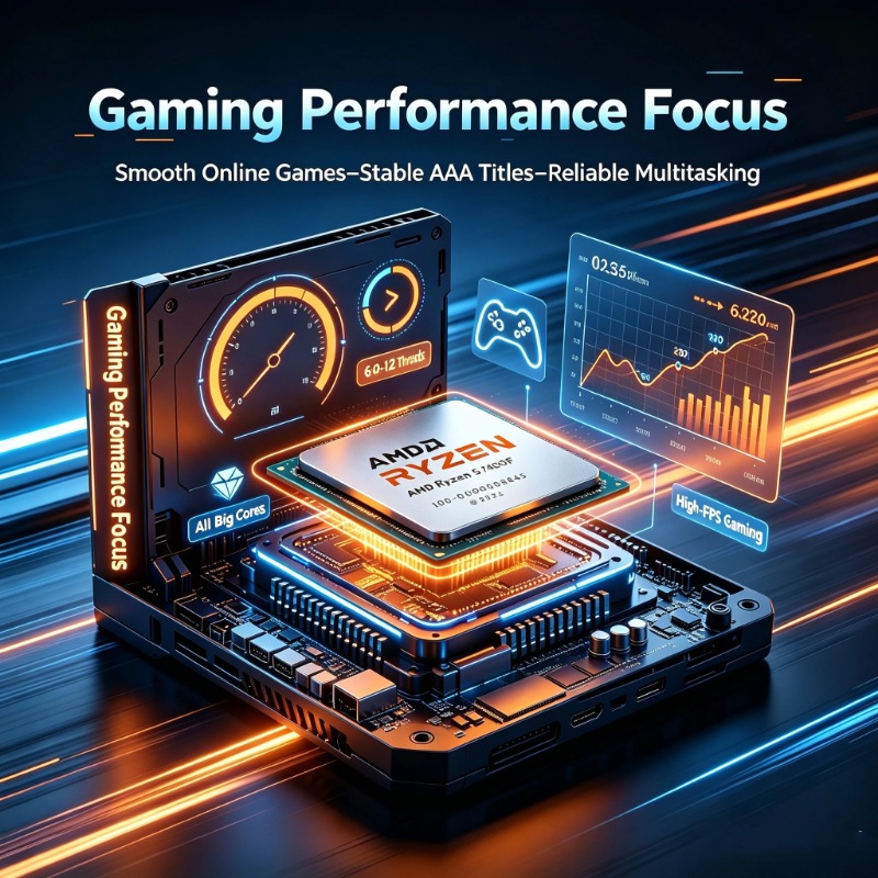R5 7400F Gaming CPU for RGB Bu - Pc Gaming Cpu 评论和价格