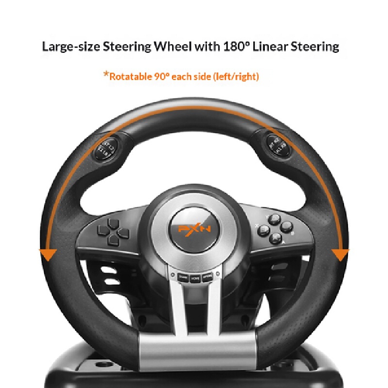Racing Game Steering Wheel Pxn - Pc Gaming Xbox Controller 评论和价格