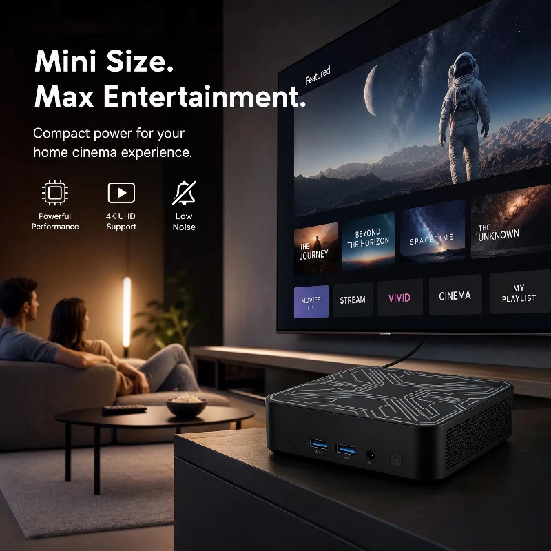 2026 New Mini PC Portable Inte - Pc Gaming Compact 评论和价格