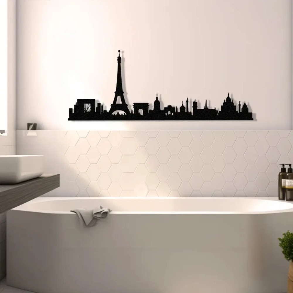CIFbuy Paris Theme Metal Wall  - Gaming Desk Mat 评论和价格