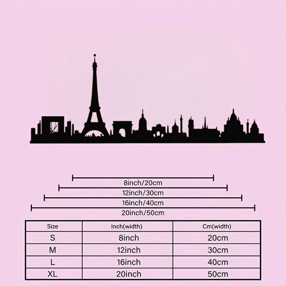CIFbuy Paris Theme Metal Wall  - Gaming Desk Mat 评论和价格
