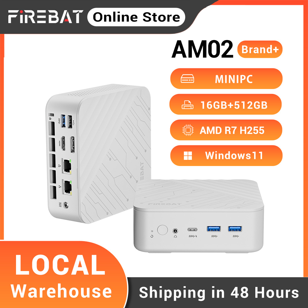FIREBAT AM02 Mini PC AMD Ryzen - Amd Cpu Ryzen 7 评论和价格
