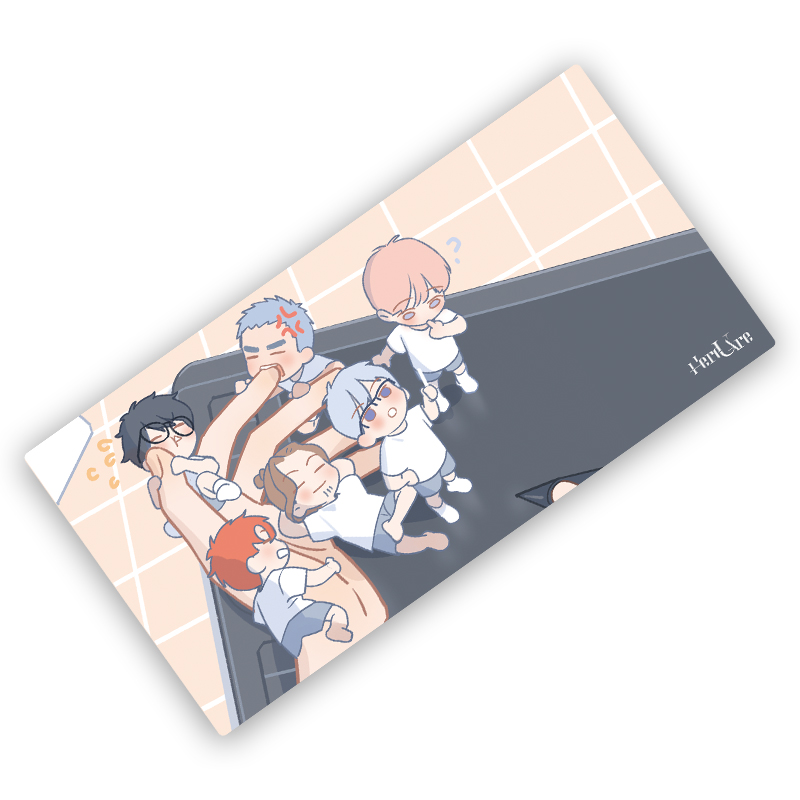 Here U Are Manga Art Gaming Mo - Gaming Desk Mat 评论和价格