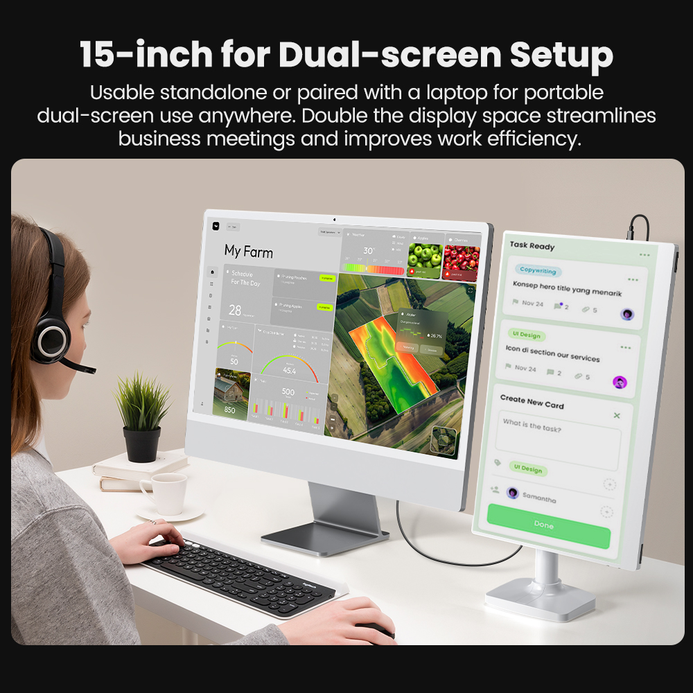 UPERFECT 15.6 Inch Portable Mo - Pc Gaming Second 评论和价格