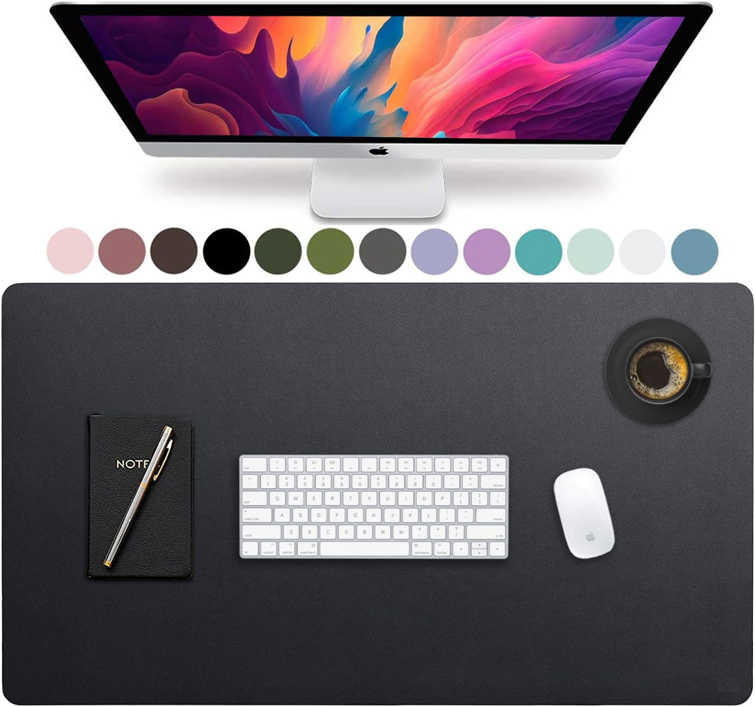 Large Size Leather Desk Pad,Of - Gaming Desk Mat 评论和价格