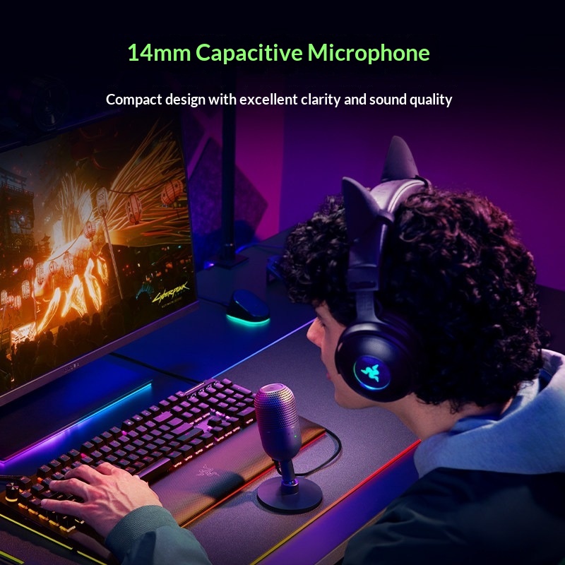 Razer Seiren V3 Mini USB Conde - Pc Gaming Compact 评论和价格