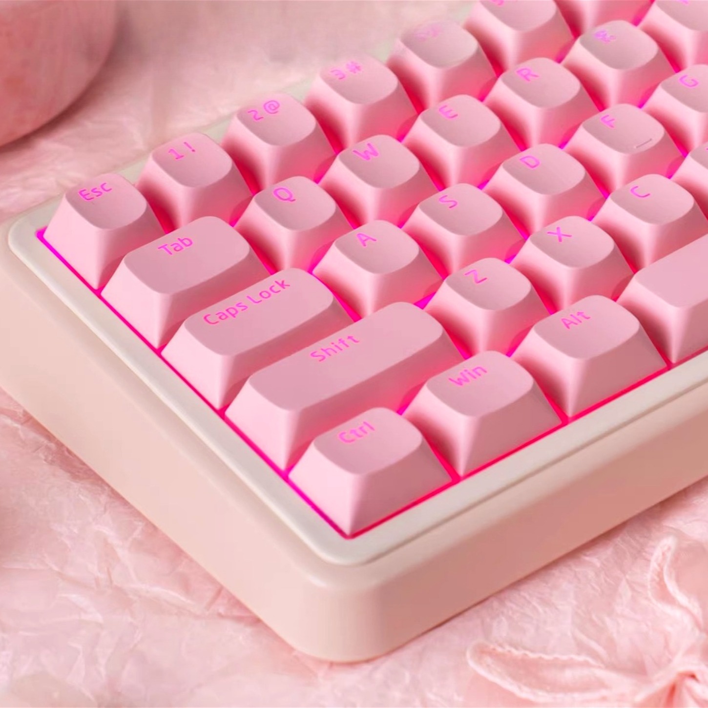 OEM Simple Pink Pudding Charac - Pc Gaming Kit 评论和价格
