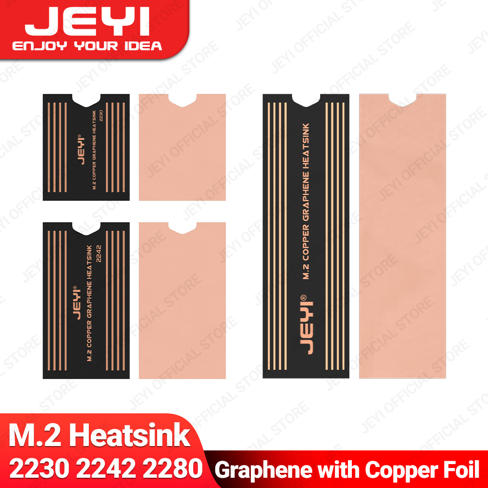 JEYI Graphene 2280 2242 2230 M - M.2 Ssd Heatsink 评论和价格