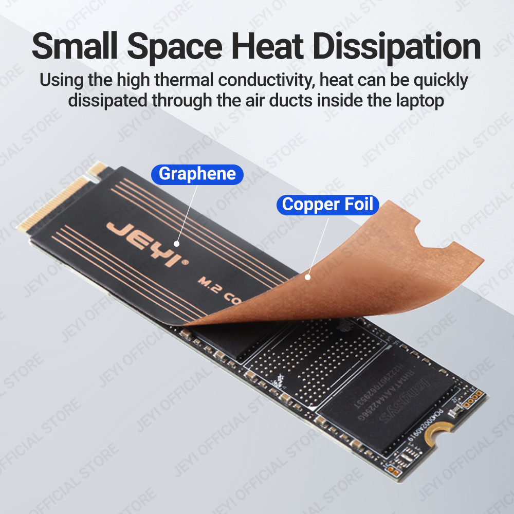 JEYI Graphene 2280 2242 2230 M - M.2 Ssd Heatsink 评论和价格