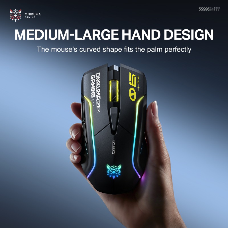 ONIKUMA DM06 Gaming Mouse 3 Mo - Pc Gaming Entry Level 评论和价格