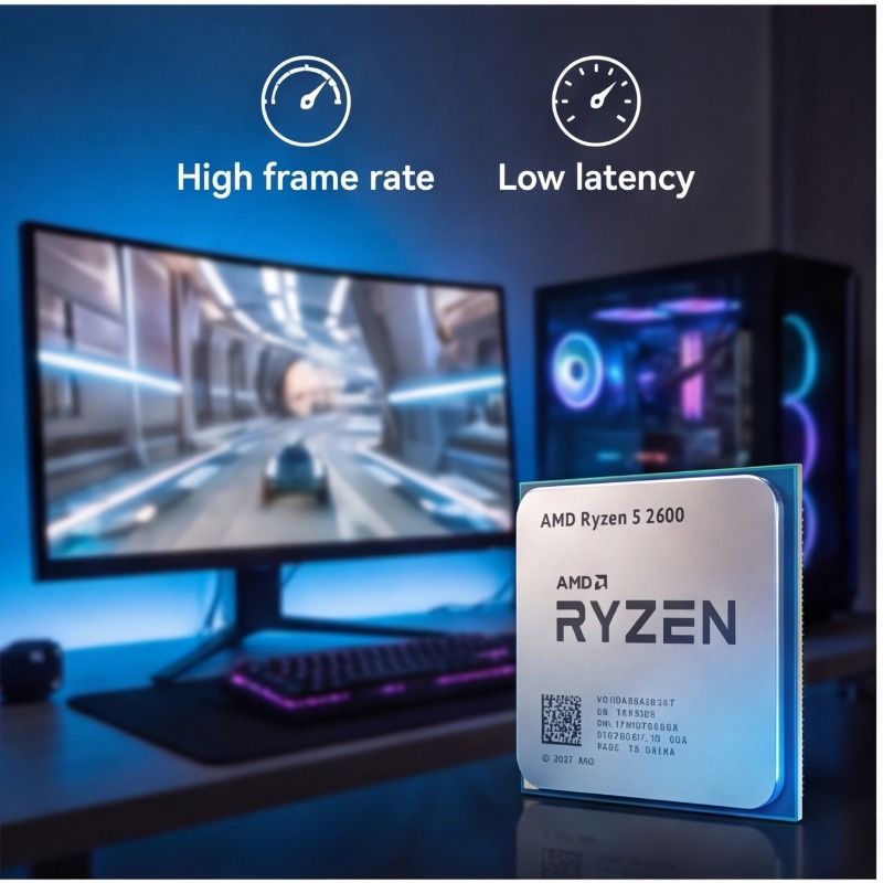 AMD Ryzen 5 2600 R5 2600 3.4GH - Pc Gaming Cpu 评论和价格