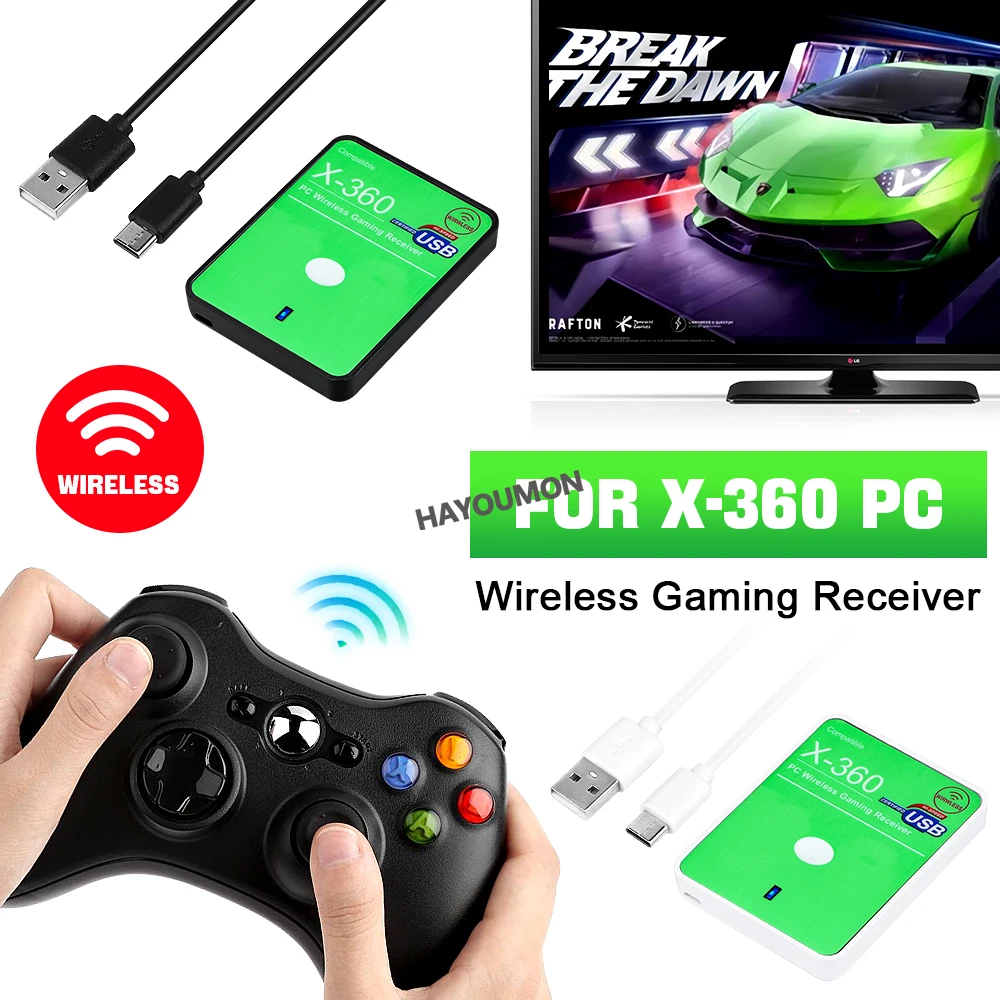 New Wireless Gaming Receiver f - Pc Gaming Xbox Controller 评论和价格