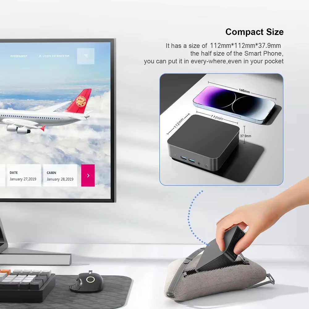 2026 Intel N150 Mini PC Protab - Pc Gaming Compact 评论和价格