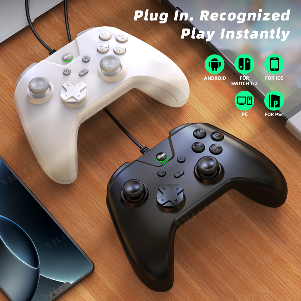 VILCORN Wired Gaming Controlle - Pc Gaming Second 评论和价格