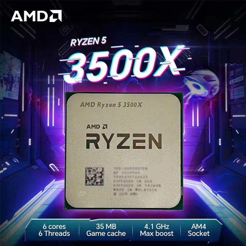AMD Ryzen 5 3500X Desktop CPU  - Pc Gaming Cpu 评论和价格