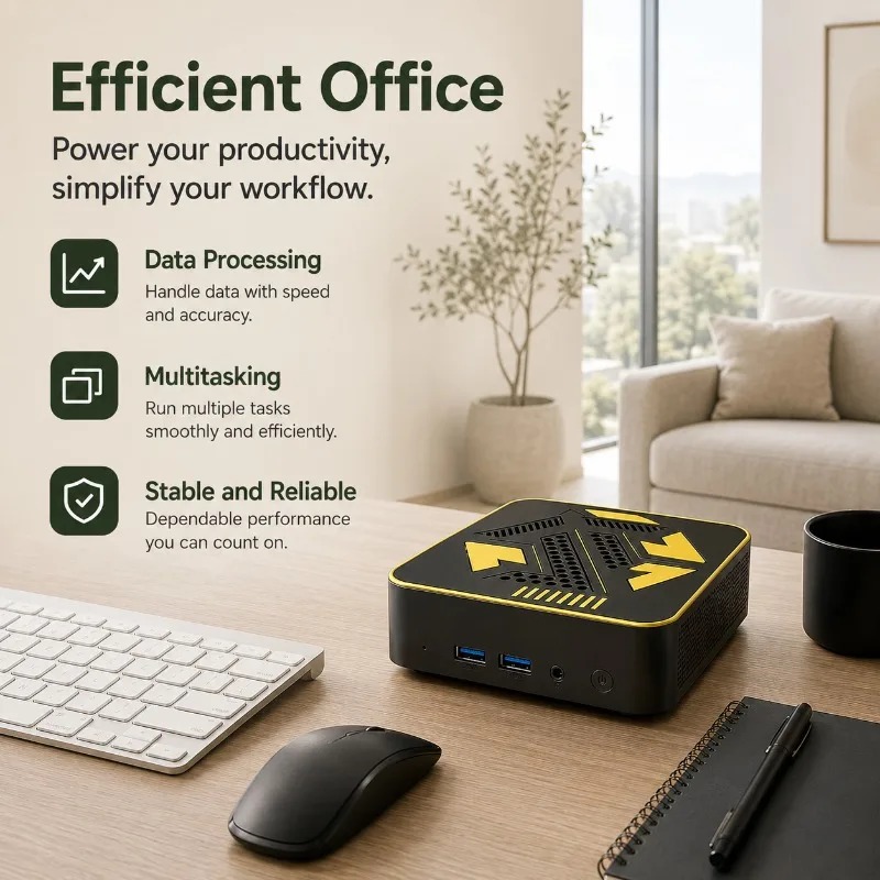 Portable Mini PC Intel Core N1 - Pc Gaming Compact 评论和价格