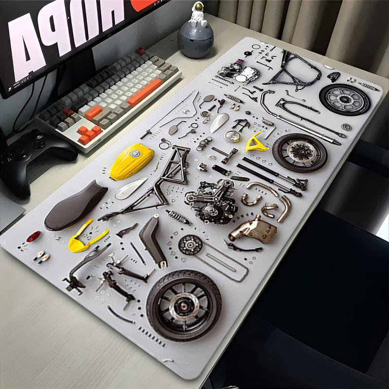 Disassembly Diagram Rubber Mou - Gaming Desk Mat 评论和价格