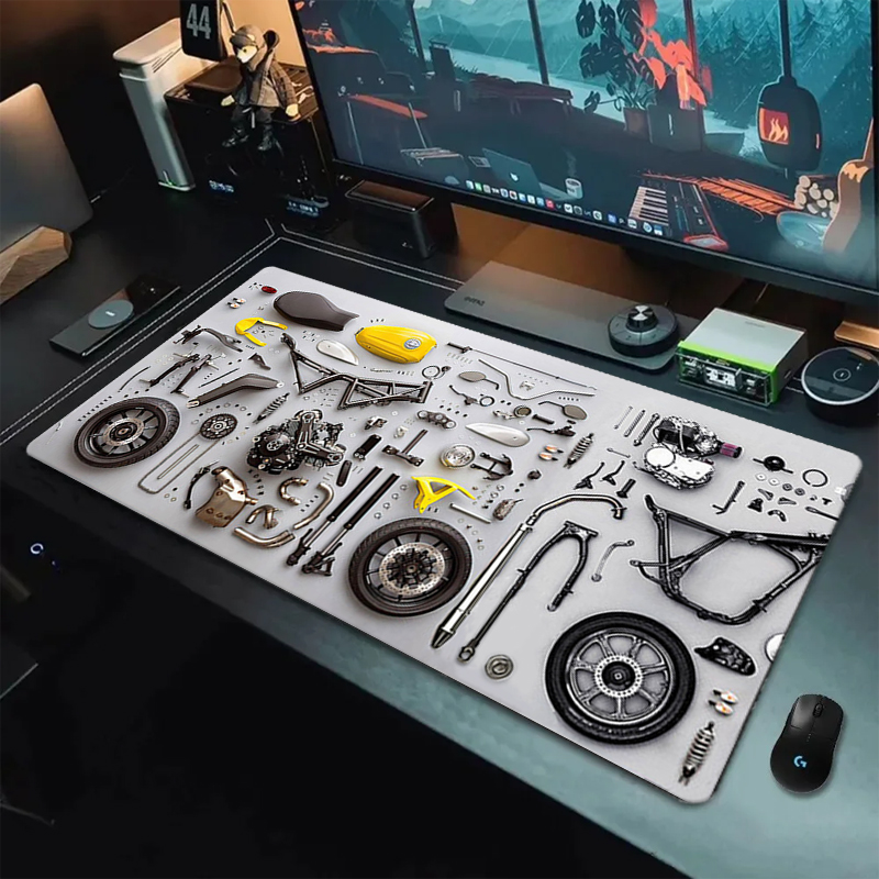 Disassembly Diagram Rubber Mou - Gaming Desk Mat 评论和价格