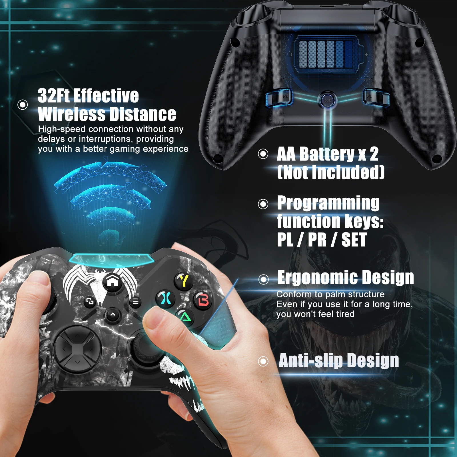 Wifi Wireless Controller For X - Pc Gaming Xbox Controller 评论和价格