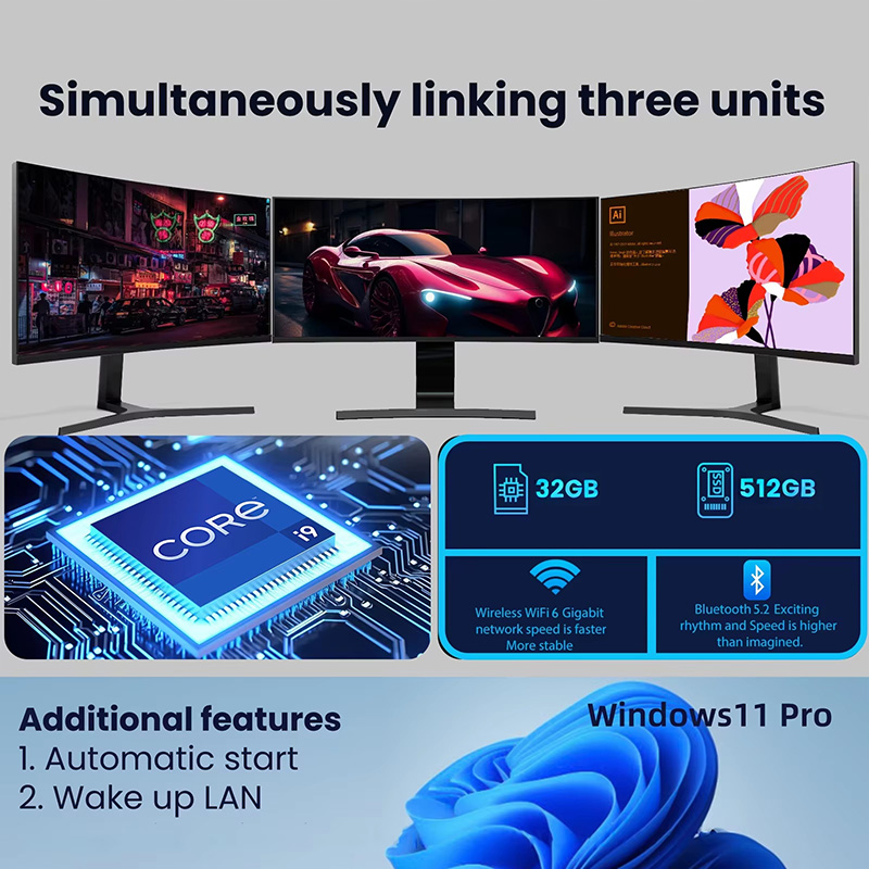 2026 Mini PC Intel Core I9 109 - Pc Gaming Compact 评论和价格