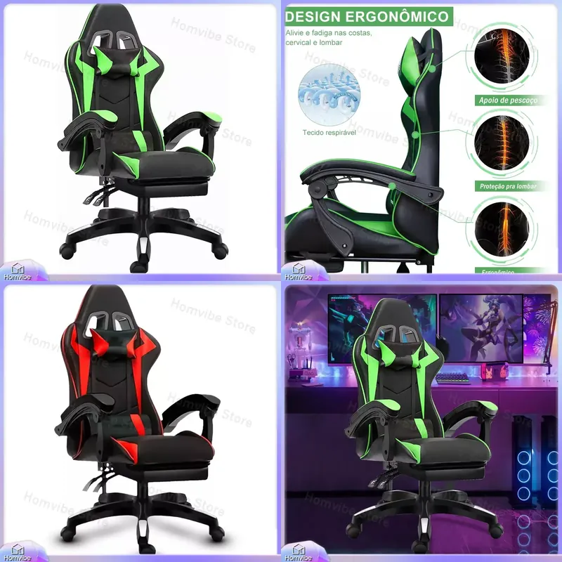High-Back Ergonomic Gaming Cha - Pc Gaming Usa 评论和价格