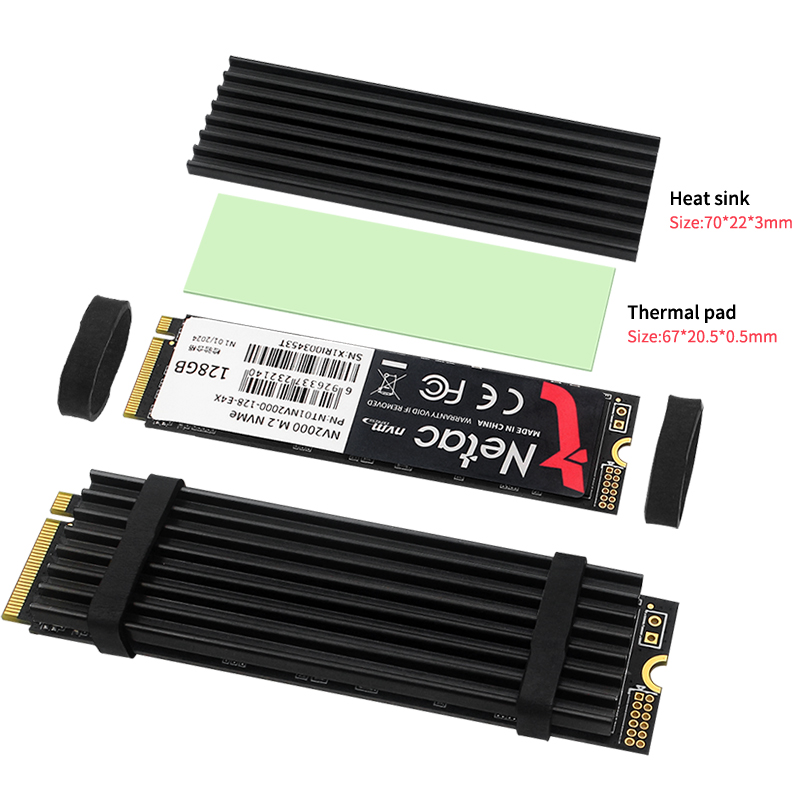M.2 SSD Heatsink Aluminum Radi - M.2 Ssd Heatsink 评论和价格