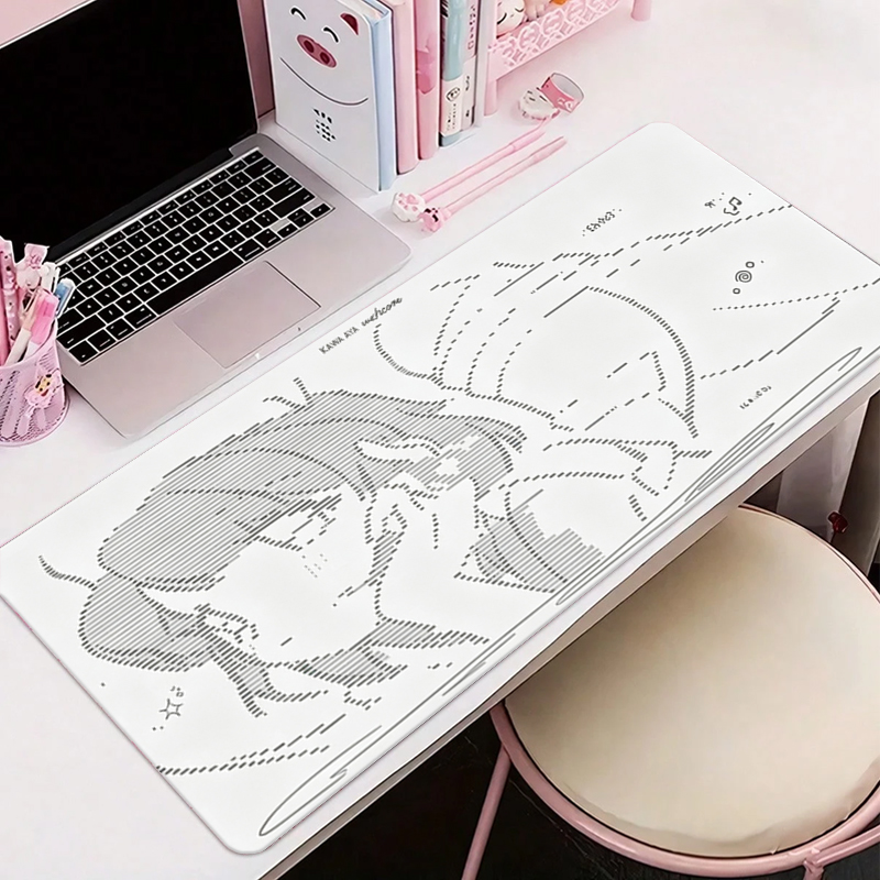 1Pcs Leather Mouse Pad Anime A - Gaming Desk Mat 评论和价格
